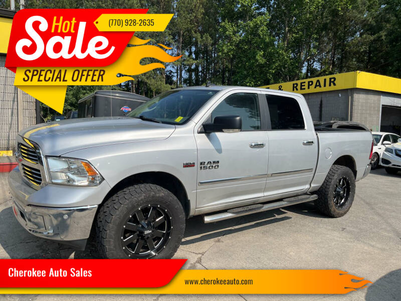 2017 RAM 1500 for sale at Cherokee Auto Sales in Acworth GA