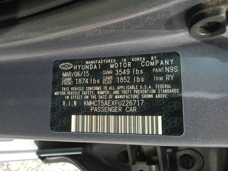 2015 Hyundai Accent GS