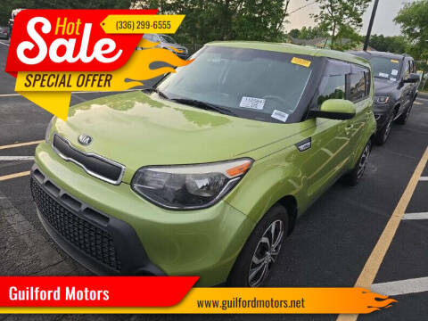 2015 Kia Soul for sale at Guilford Motors in Greensboro NC