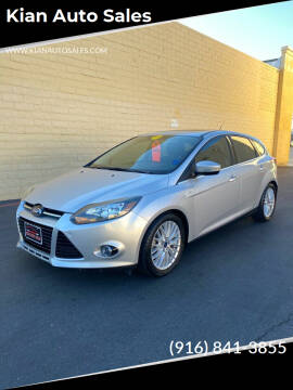 2014 Ford Focus for sale at Kian Auto Sales in Sacramento CA