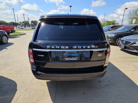 2014 Land Rover Range Rover Supercharged Ebony Edition
