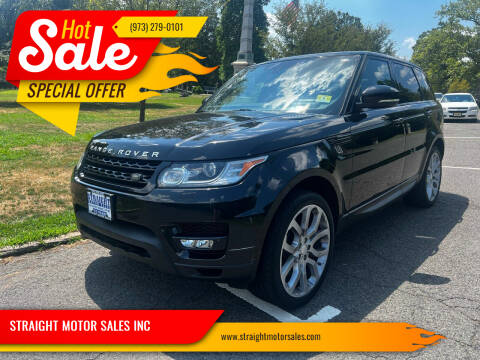 2014 Land Rover Range Rover Sport for sale at STRAIGHT MOTOR SALES INC in Paterson NJ