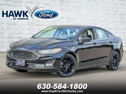 2020 Ford Fusion for sale at Hawk Ford of St. Charles in Saint Charles IL