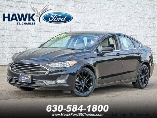 2020 Ford Fusion for sale at Hawk Ford of St. Charles in Saint Charles IL