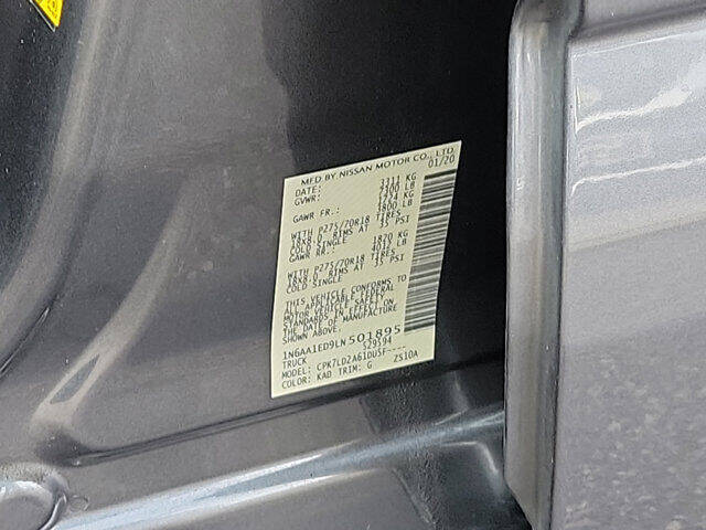 2020 Nissan Titan PRO-4X