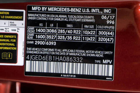 2017 Mercedes-Benz GLE AMG GLE 43