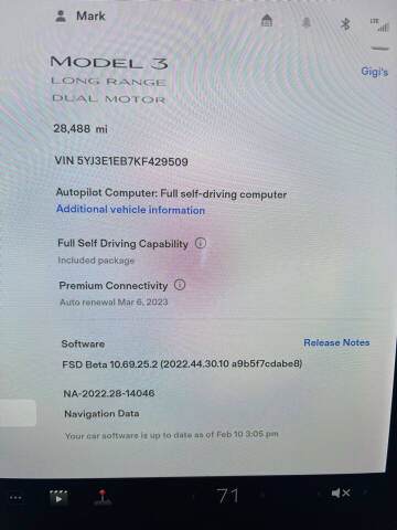 2019 Tesla Model 3 Long Range
