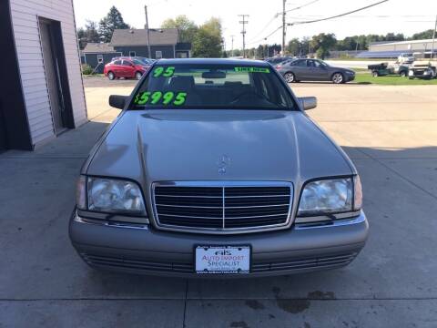 1995 Mercedes-Benz S-Class for sale at Auto Import Specialist LLC in South Bend IN