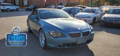 2005 BMW 6 Series for sale at Complete Auto Center , Inc in Raleigh NC