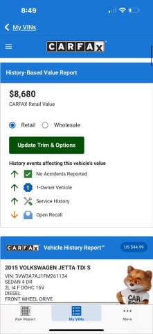 2015 Volkswagen Jetta for sale at Stepps Auto Sales in Shamokin PA