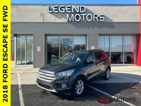 2018 Ford Escape for sale at Legend Motors of Waterford in Waterford MI