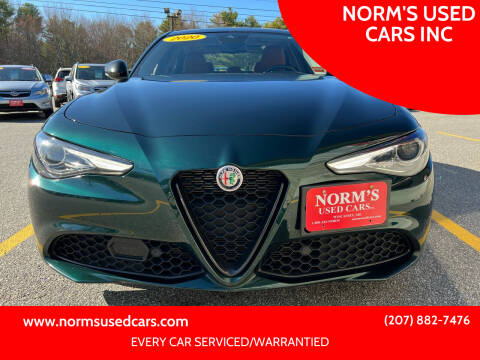 2020 Alfa Romeo Giulia for sale at NORM'S USED CARS INC in Wiscasset ME