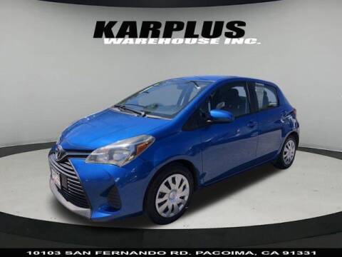 2016 Toyota Yaris for sale at Karplus Warehouse in Pacoima CA