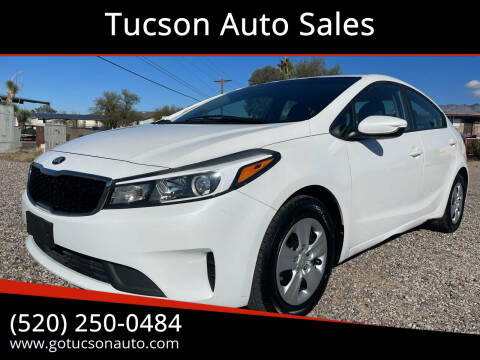 2017 Kia Forte for sale at Tucson Auto Sales in Tucson AZ