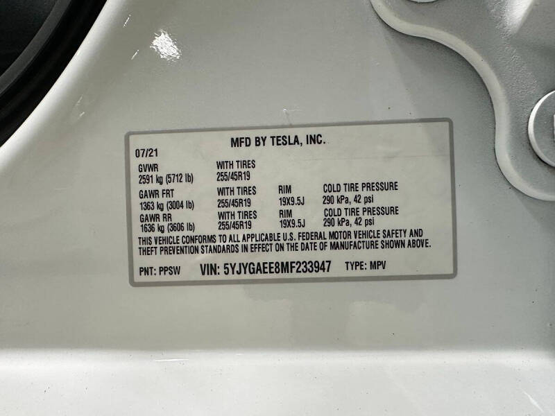 2021 Tesla Model Y Long Range