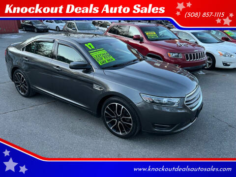 2017 Ford Taurus for sale at Knockout Deals Auto Sales in West Bridgewater MA