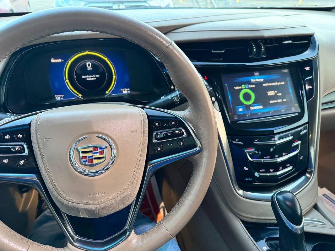 Gray 2014 Cadillac ELR Base 2dr Coupe 24