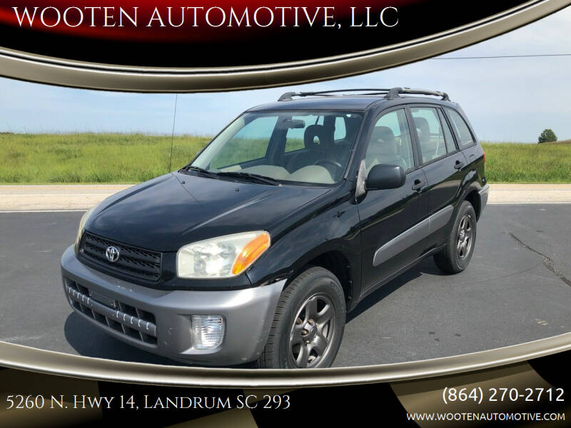 2003 Toyota RAV4 for sale at WOOTEN AUTOMOTIVE, LLC in Landrum SC