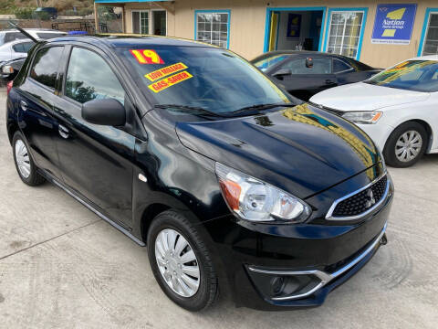 2019 Mitsubishi Mirage for sale at 1 NATION AUTO GROUP in Vista CA