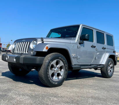 2016 Jeep Wrangler Unlimited for sale at Sandlot Autos in Tyler TX