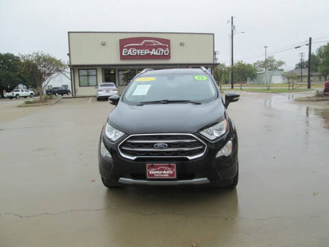 2019 Ford EcoSport for sale at Eastep Auto Sales in Bryan TX