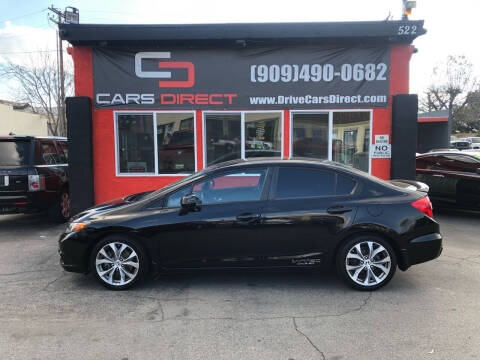 2012 Honda Civic for sale at Cars Direct in Ontario CA