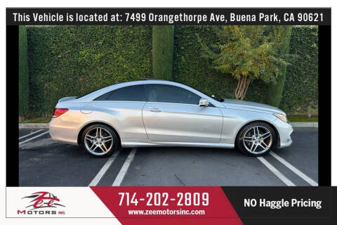 2016 Mercedes-Benz E-Class E 400