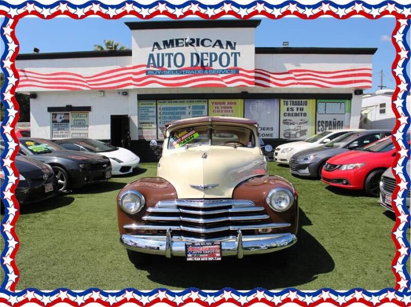 1947 Chevrolet Fleetmaster for sale at American Auto Depot in Modesto CA