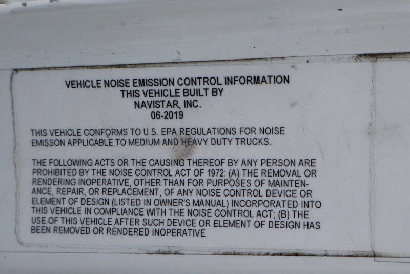 2020 International MV607