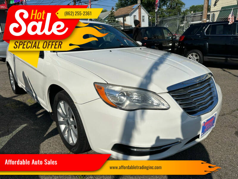 2011 Chrysler 200 for sale at Affordable Auto Sales in Irvington NJ