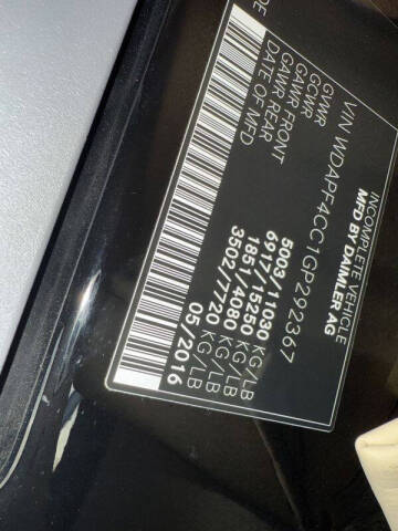 2016 Mercedes-Benz Sprinter 3500