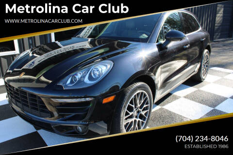 2017 Porsche Macan for sale at Metrolina Car Club in Stallings NC