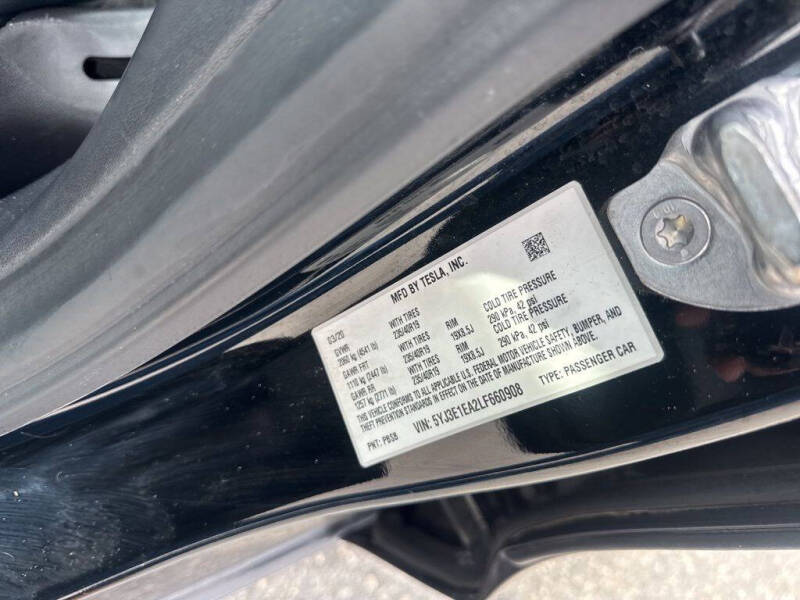 2020 Tesla Model 3 Standard Range Plus