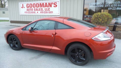 2009 Mitsubishi Eclipse for sale at Goodman Auto Sales in Lima OH