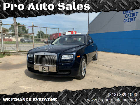 2014 Rolls-Royce Ghost for sale at Pro Auto Sales in Lincoln Park MI