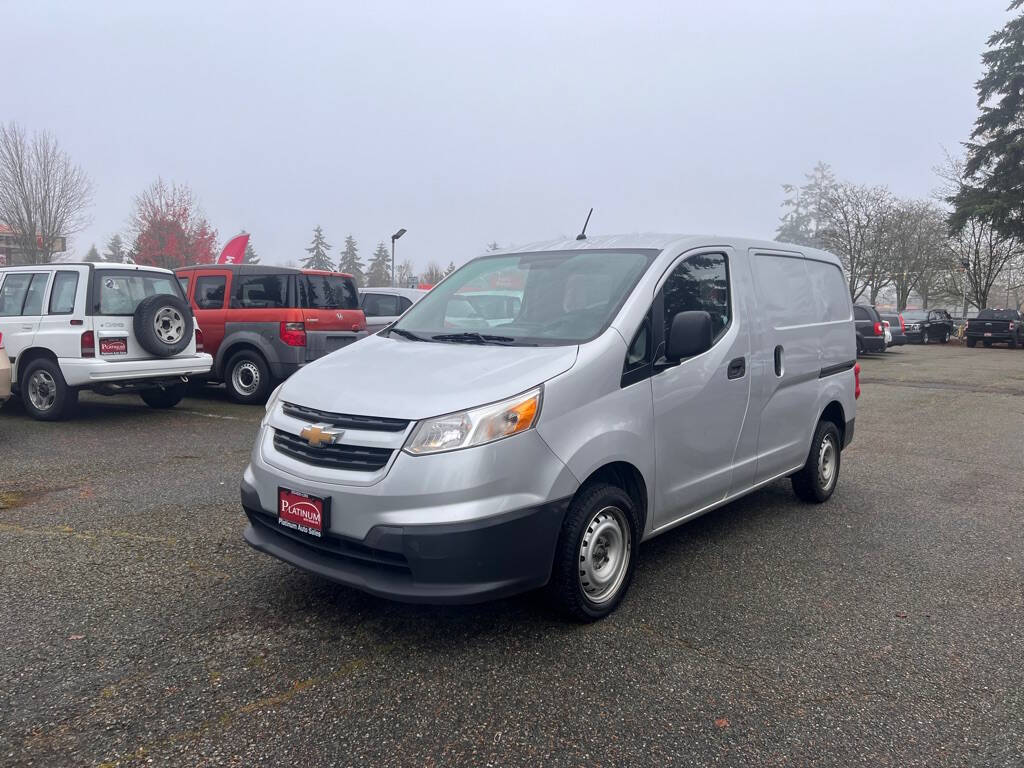 2015 Chevrolet City Express for sale at PLATINUM AUTO SALES INC in Lacey, WA