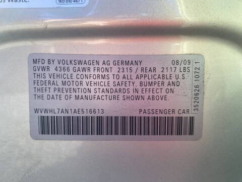 2010 Volkswagen CC Luxury