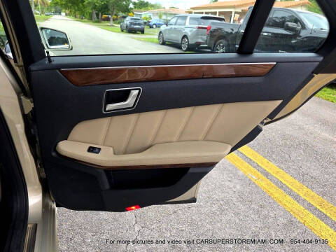 2012 Mercedes-Benz E-Class