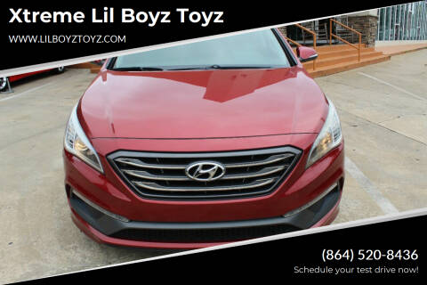 2015 Hyundai Sonata for sale at Xtreme Lil Boyz Toyz in Greenville SC