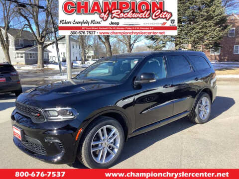 2022 Dodge Durango for sale at CHAMPION CHRYSLER CENTER in Rockwell City IA
