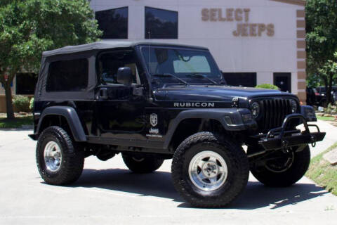 2006 Jeep Wrangler for sale at SELECT JEEPS INC in League City TX