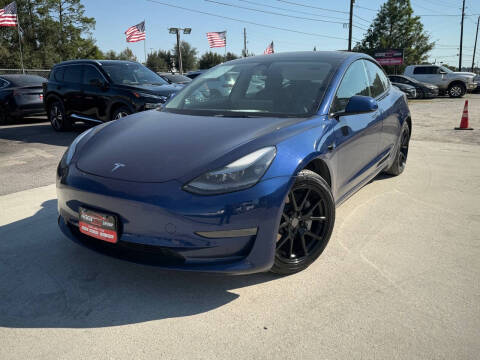 2022 Tesla Model 3 for sale at Premium Auto Group in Humble TX