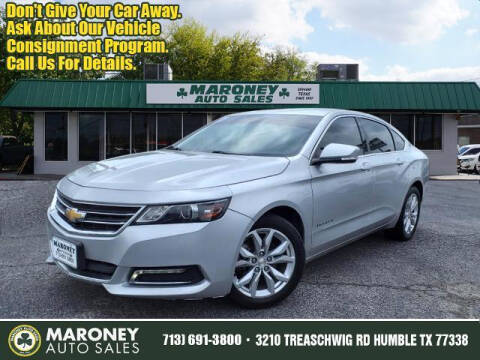 2020 Chevrolet Impala for sale at Maroney Auto Sales in Humble TX