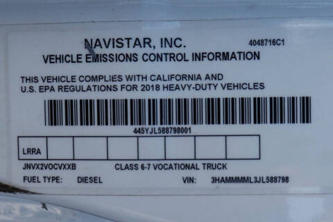 2018 International DuraStar 4300