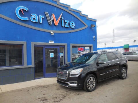 2014 GMC Acadia for sale at Carwize in Detroit MI