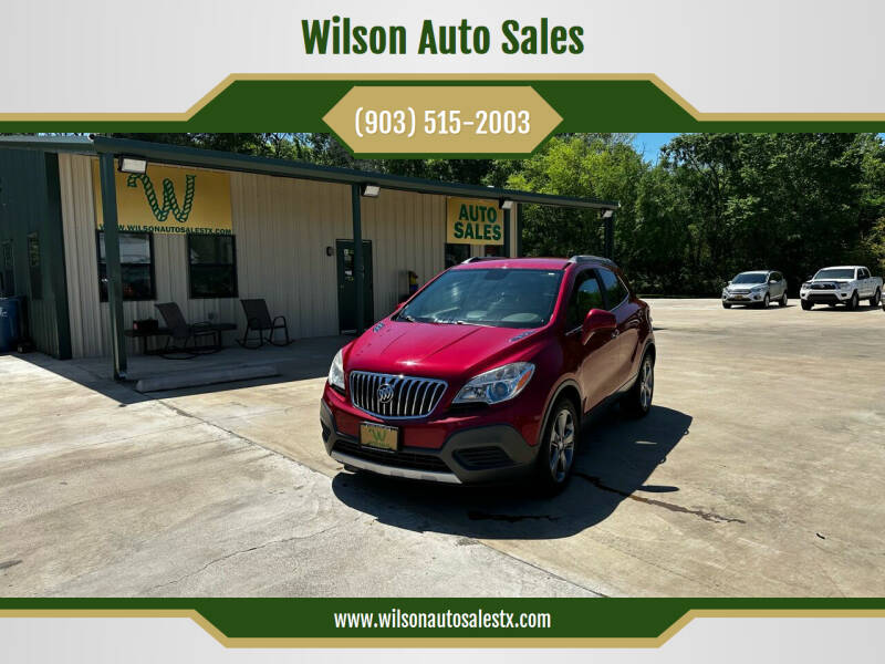 2013 Buick Encore for sale at Wilson Auto Sales in Chandler TX