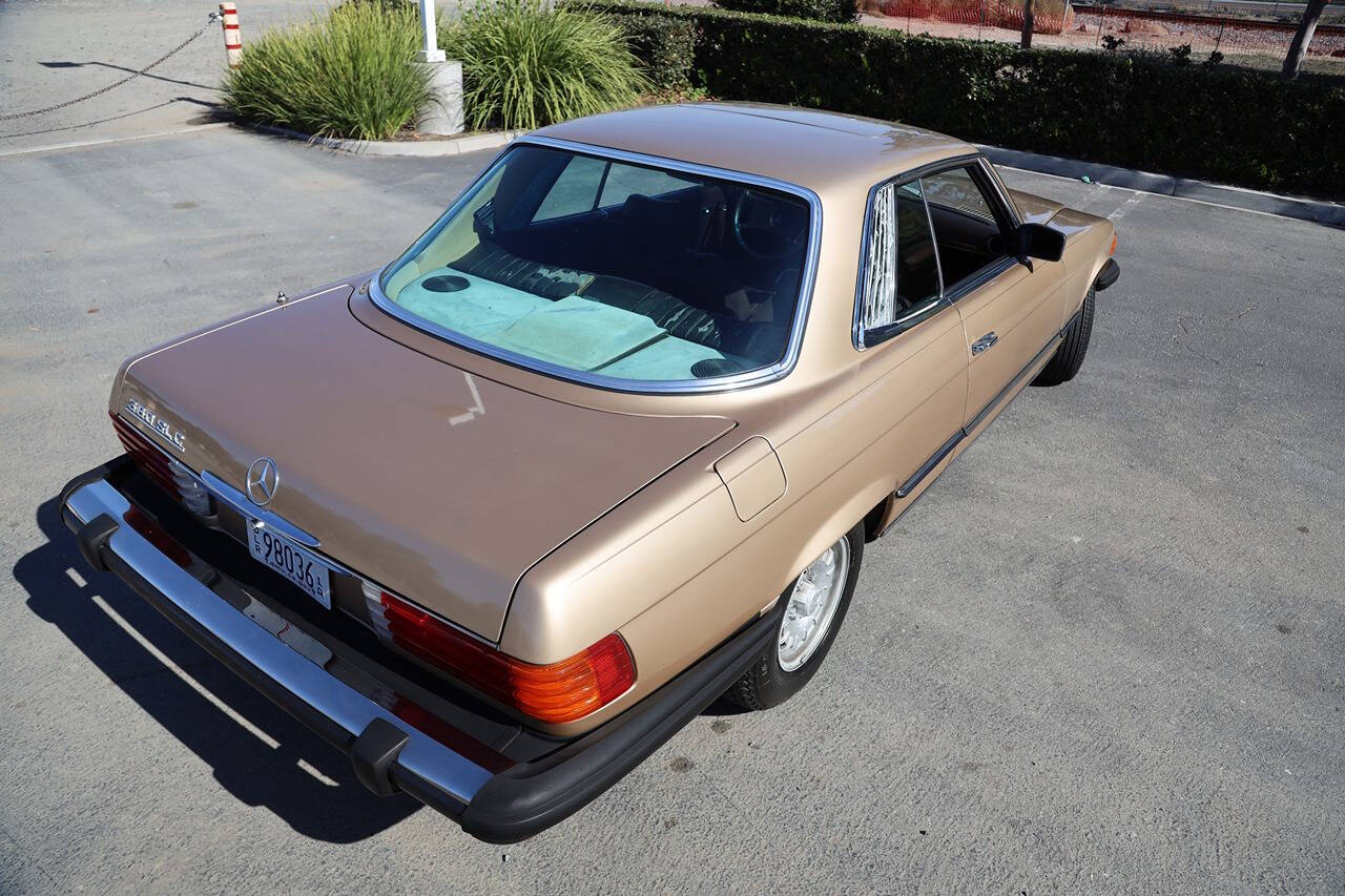 1981 Mercedes-Benz 380-Class for sale at DE AUTOS INC in San Juan Capistrano, CA