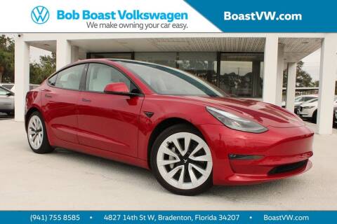 2022 Tesla Model 3 for sale at Bob Boast Volkswagen in Bradenton FL