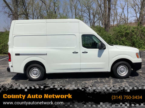 2017 Nissan NV for sale at County Auto Network in Ballwin MO