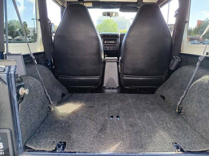 2001 Jeep Wrangler Sport